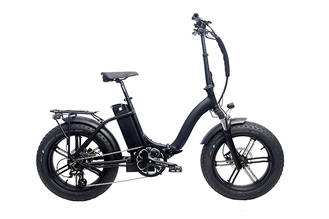 Fantas C20 750W 20inch electric fat tire bicycle foldable snow e-bike with bent frame