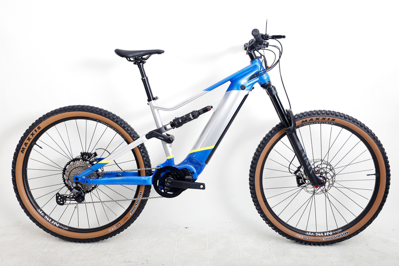Most popular 29‘’/27.5'' full suspension soft tail mountain e-bike hydraulic brake electric bicycle with bafang M600 mid drive 