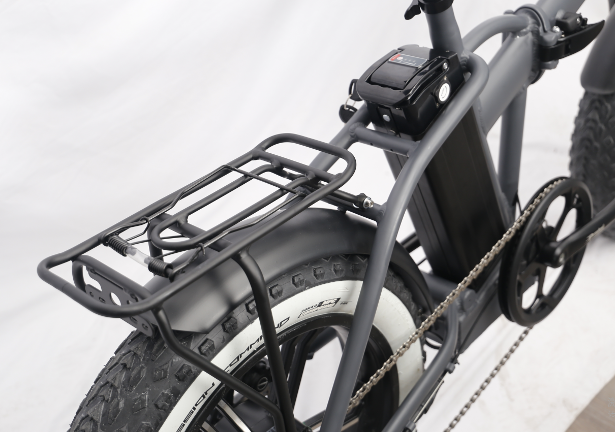 2021 F20 new double motor 500W 20inch electric fat tire bicycle foldable snow e-bike OEM